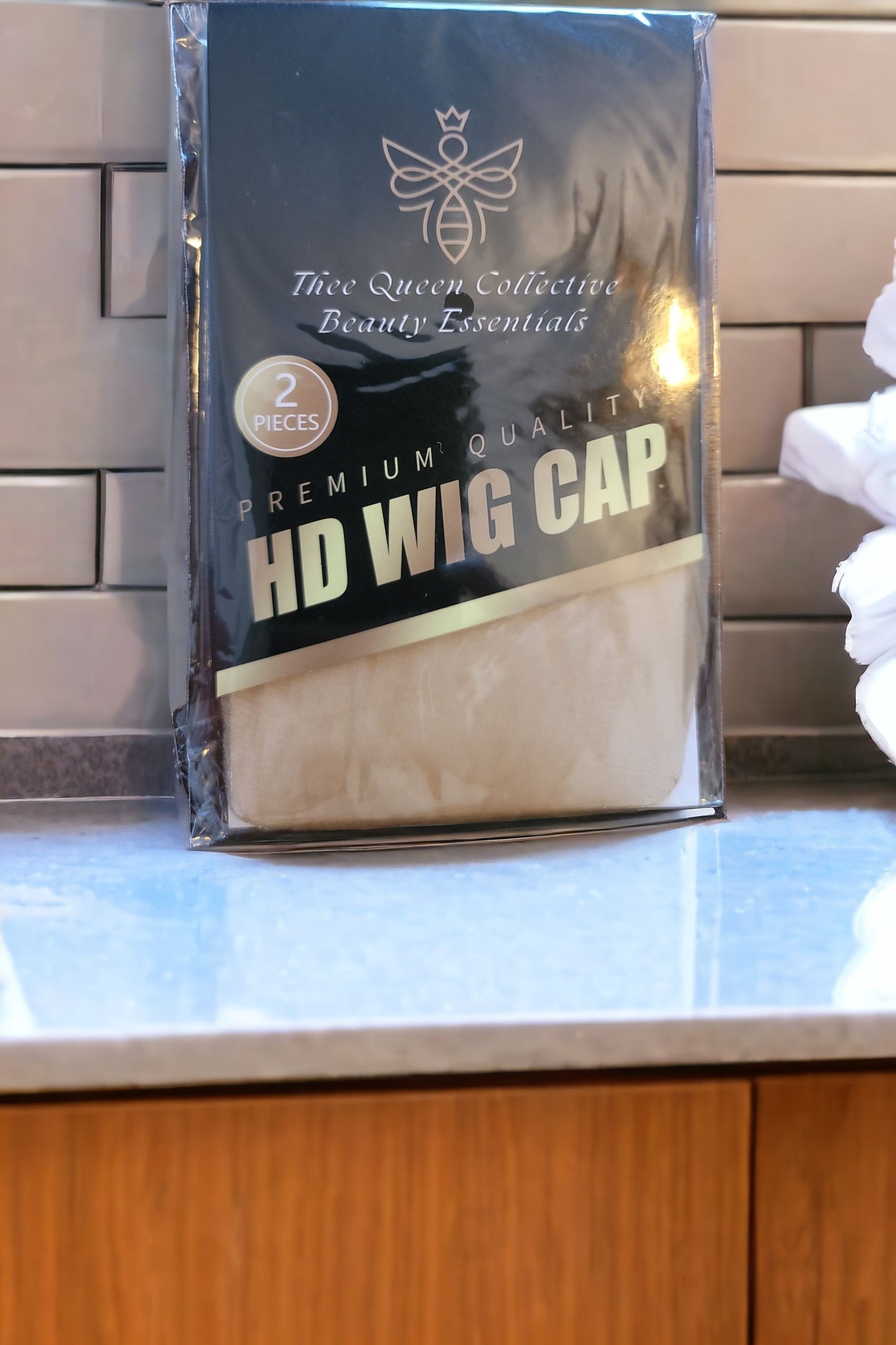 Thee Queen Collective HD Wig Cap 10 count (5 packs of 2)