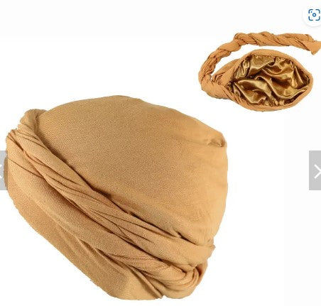 Satin Lined Stretch Turban