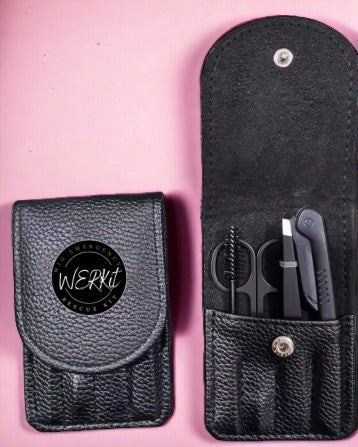 WerKit Four Piece Tweezer Set