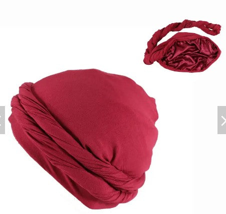 Satin Lined Stretch Turban